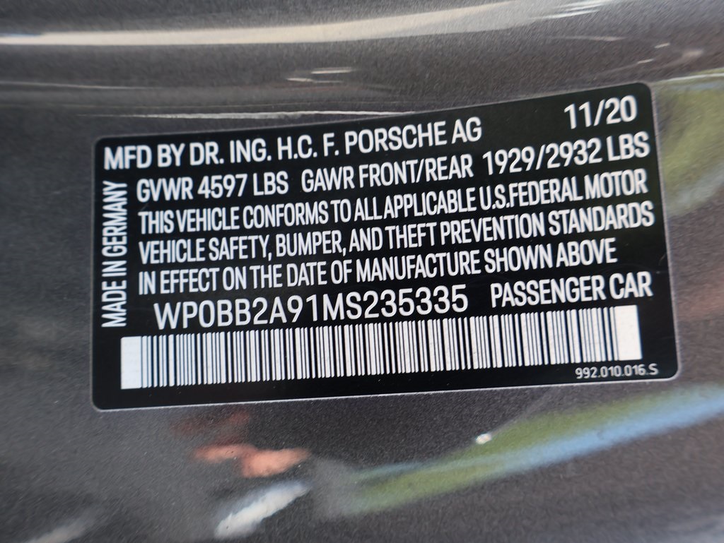 2021 Porsche 911 Targa 4S photo 34