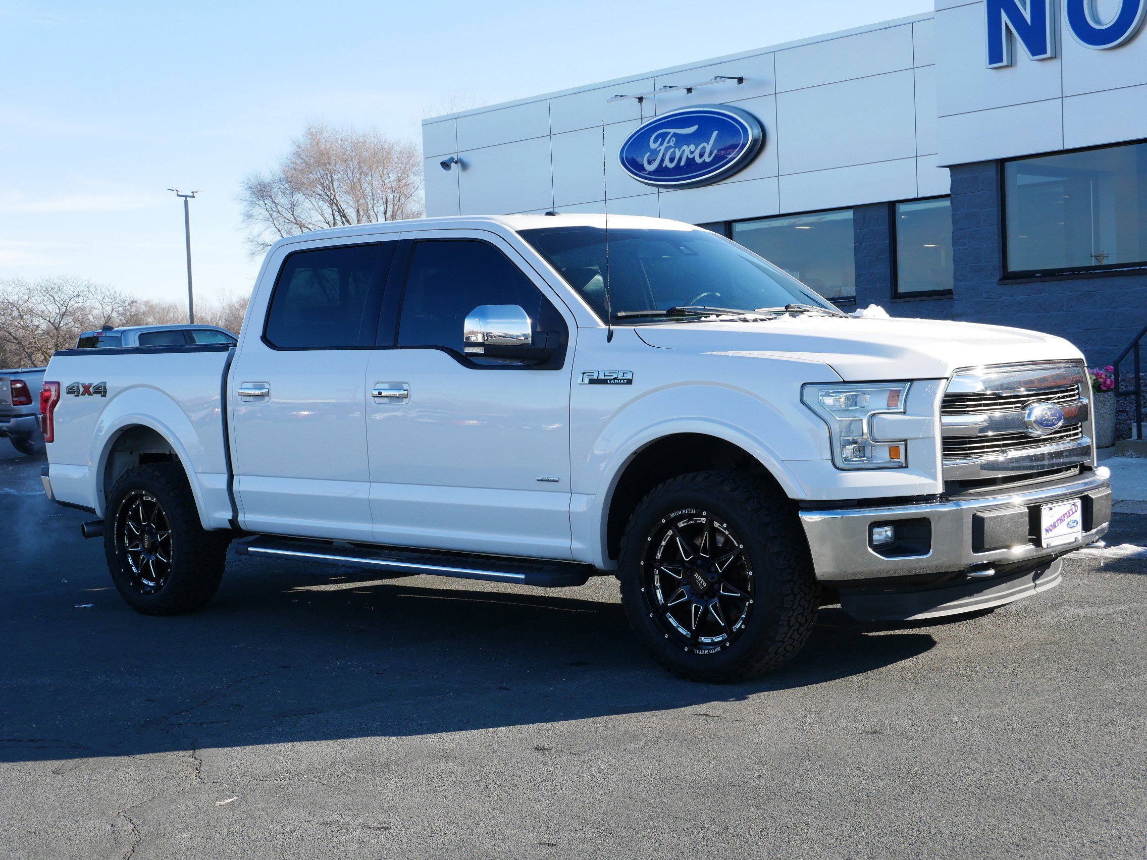 Used 2015 Ford F-150 Lariat with VIN 1FTEW1EGXFFB24010 for sale in Northfield, Minnesota