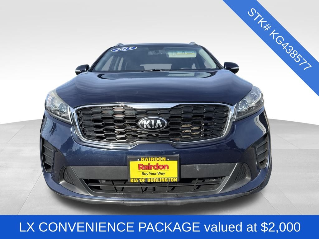 Used 2019 Kia Sorento LX with VIN 5XYPGDA38KG438577 for sale in Burlington, WA