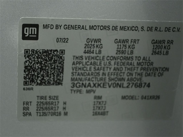 2022 CHEVROLET EQUINOX - Image 35