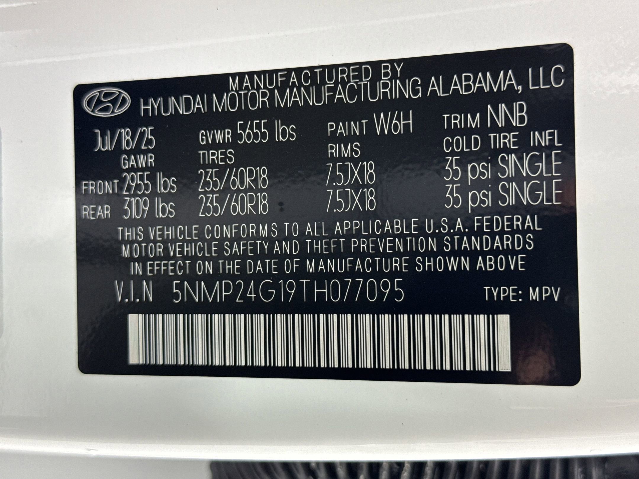 2026 Hyundai Santa Fe SEL photo 17