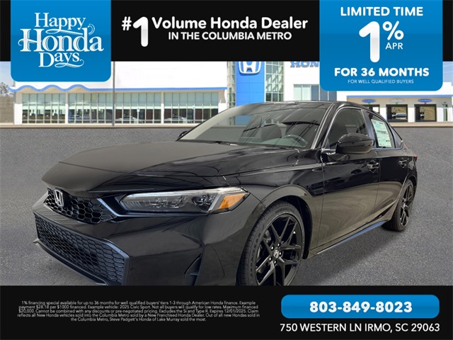 2026 Honda Civic Hatchback Sport's photo