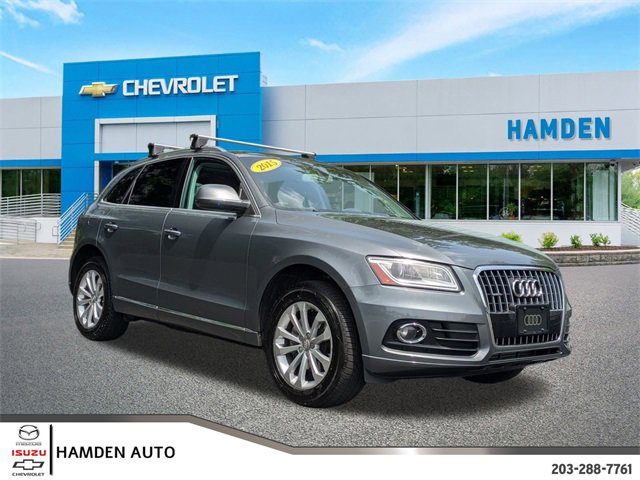 Used 2015 Audi Q5 Premium Plus with VIN WA1LFAFP4FA002918 for sale in Hamden, CT