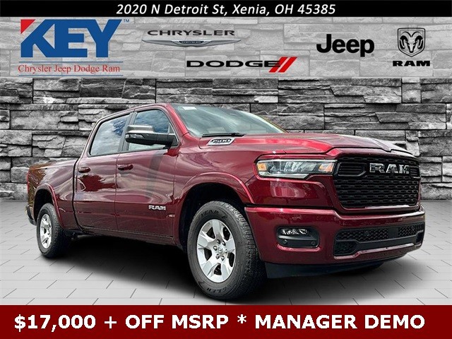 New 2025 RAM 1500 Big Horn/Lone Star Crew Cab in Xenia #KS37013