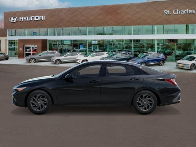 2025 Hyundai Elantra Hybrid Blue photo 2