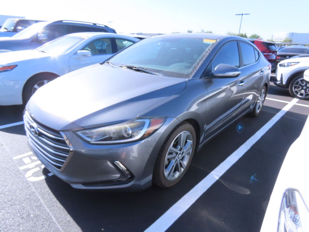 Used 2017 Hyundai Elantra Limited with VIN KMHD84LF7HU174777 for sale in Tempe, AZ