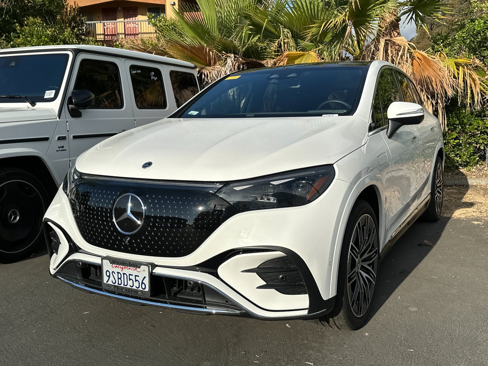 Used 2025 Mercedes-Benz EQE SUV Base with VIN 4JGGM1CB5SA063464 for sale in Pleasanton, CA