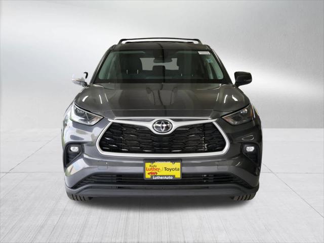 Certified 2022 Toyota Highlander LE with VIN 5TDBZRBH0NS163127 for sale in Golden Valley, Minnesota