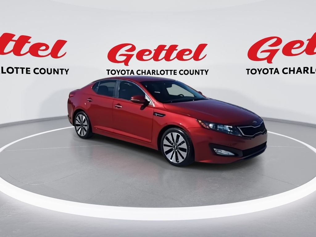 Used 2013 Kia Optima SX with VIN 5XXGR4A66DG137432 for sale in Punta Gorda, FL