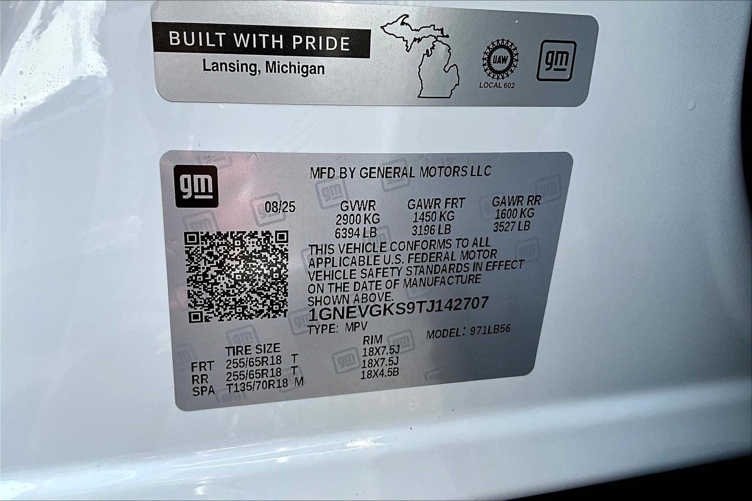 2026 Chevrolet Traverse photo 12