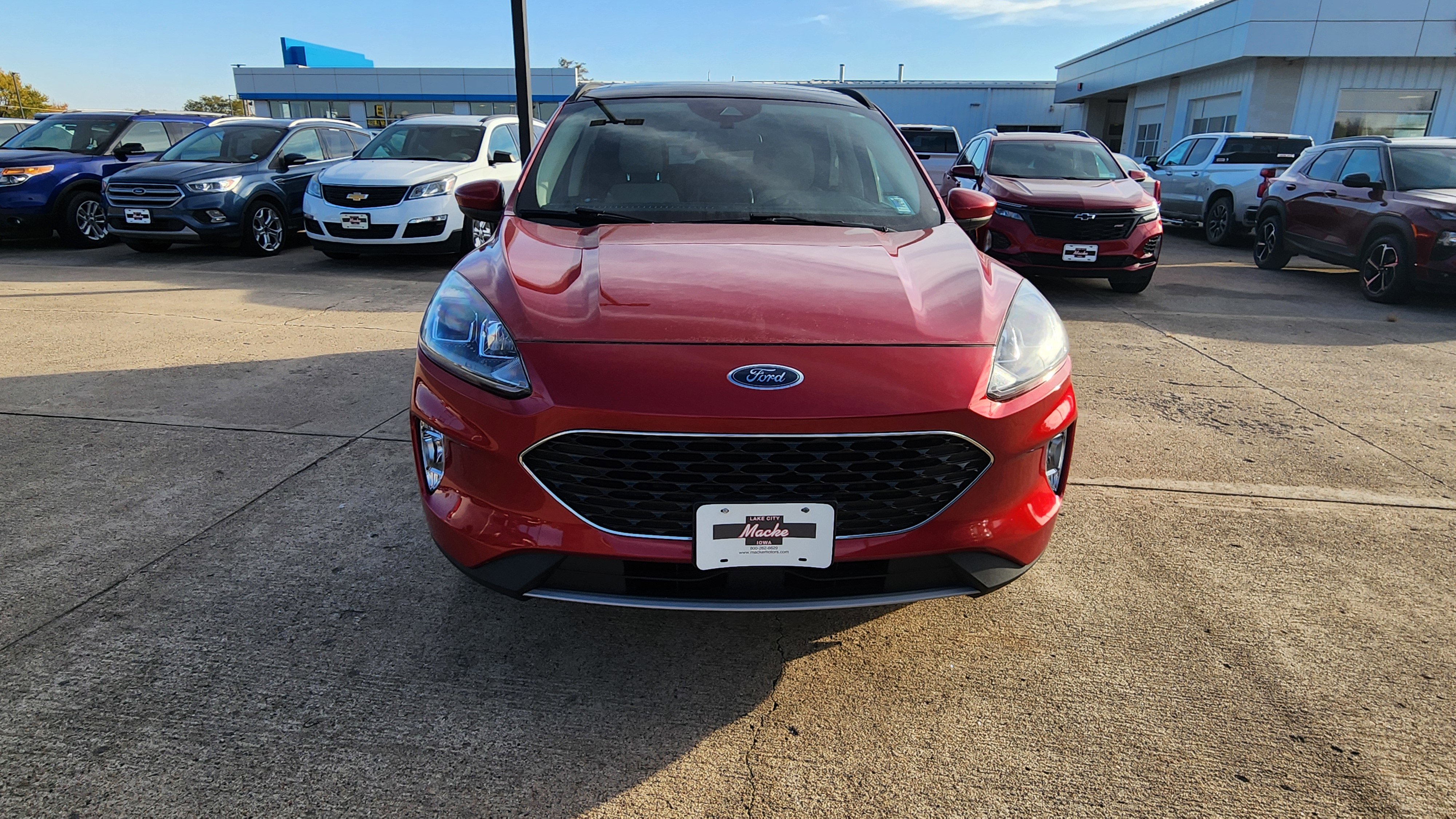 Used 2020 Ford Escape SEL with VIN 1FMCU9H66LUB07352 for sale in Lake City, IA