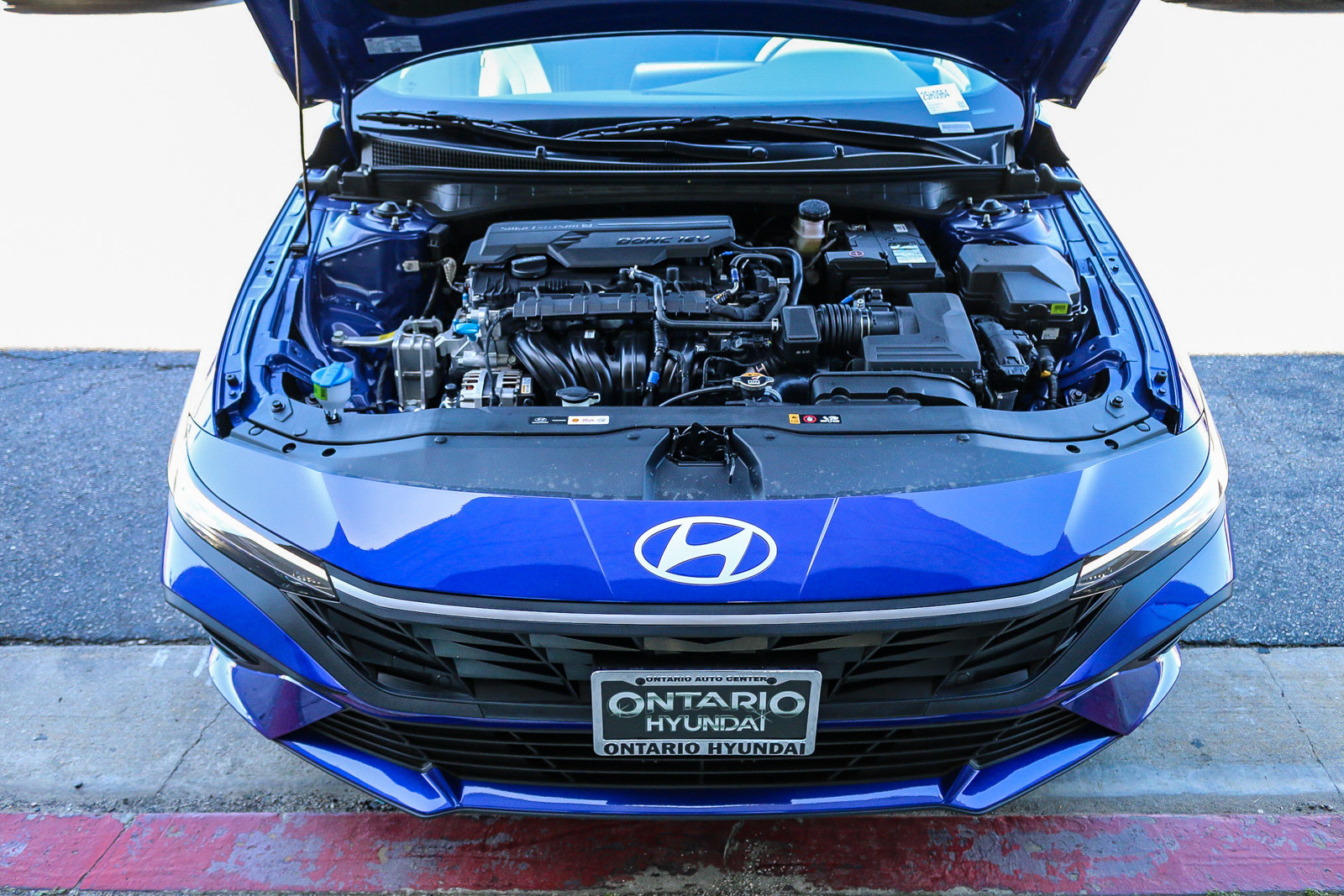 New 2025 Intense Blue Hyundai SEL Sport image 27