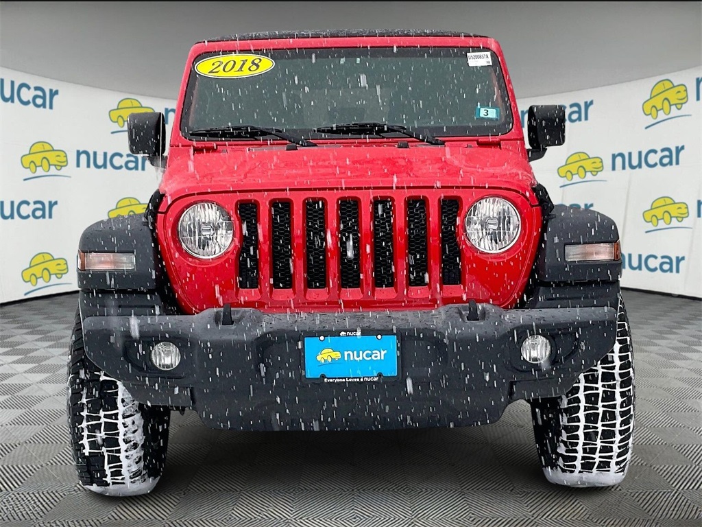 Image of Pre-Owned 2018 Jeep Wrangler Unlimited Sport S