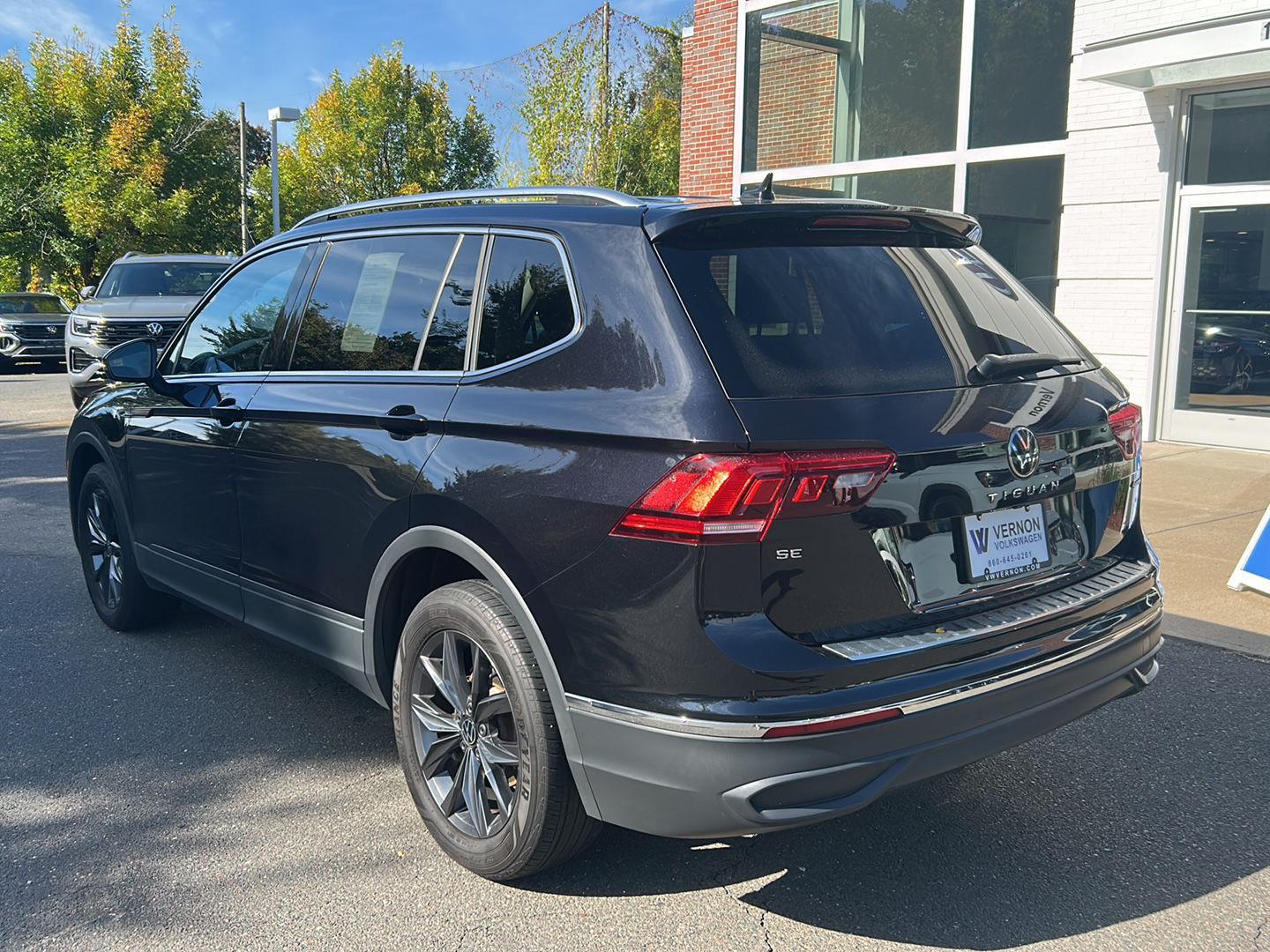 Certified 2022 Volkswagen Tiguan SE with VIN 3VV2B7AX3NM160371 for sale in Vernon, CT