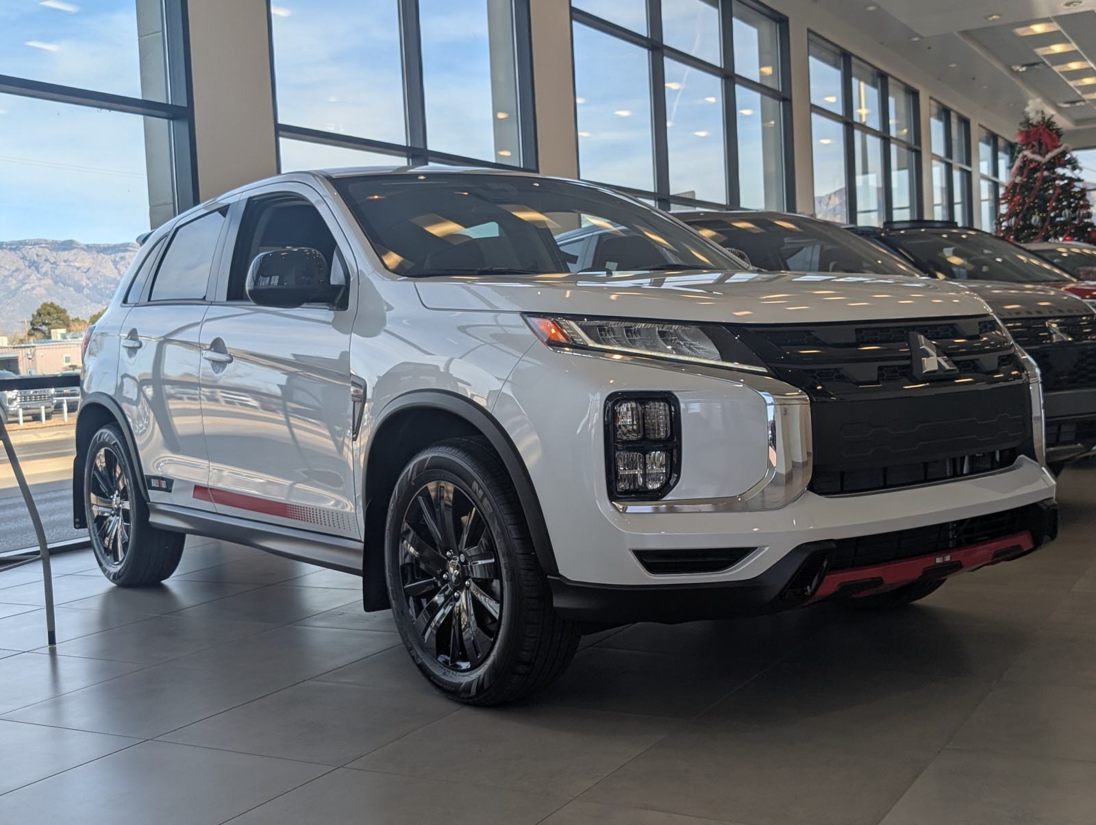 New 2024 White Diamond Mitsubishi Ralliart image 1