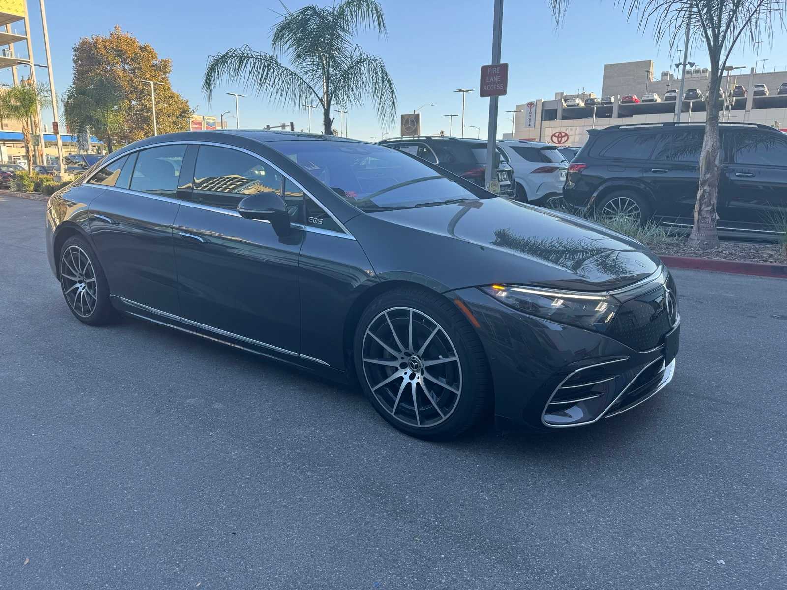 Certified 2022 Mercedes-Benz EQS EXCLUSIVE with VIN W1KCG4EB6NA020898 for sale in Los Angeles, CA