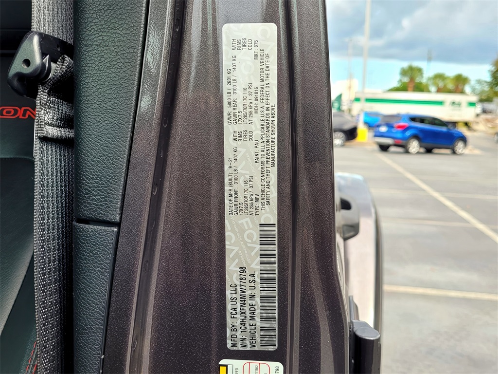2021 Jeep Wrangler Unlimited Rubicon photo 16