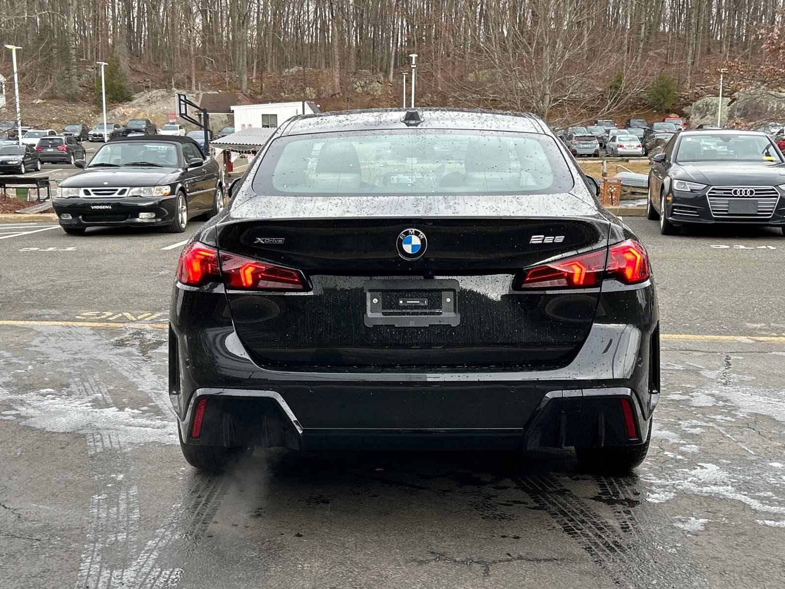 New 2025 Black Sapphire Metallic BMW 228 xDrive image 3