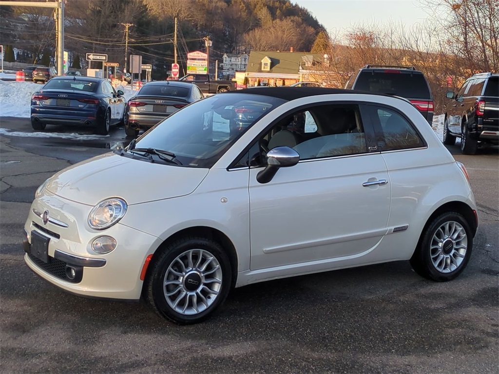 Used 2012 FIAT 500 Lounge with VIN 3C3CFFER1CT130225 for sale in Thomaston, CT