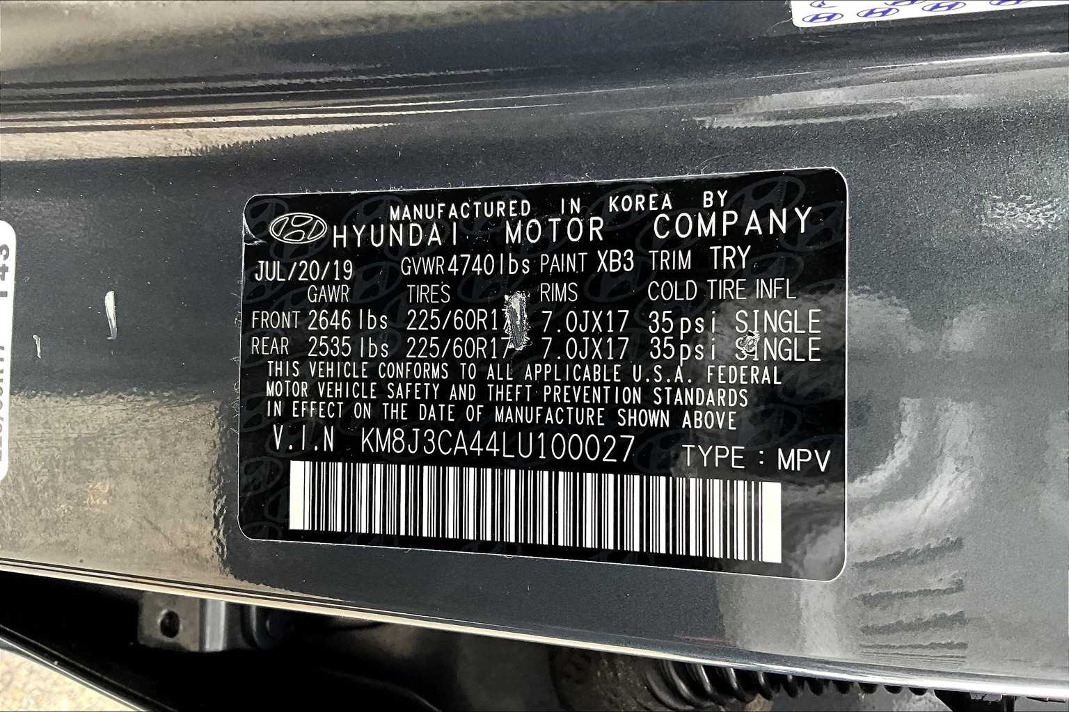 2020 Hyundai Tucson Value photo 31