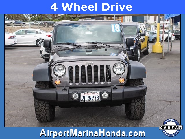 2018 Jeep Wrangler Unlimited Sport photo 4