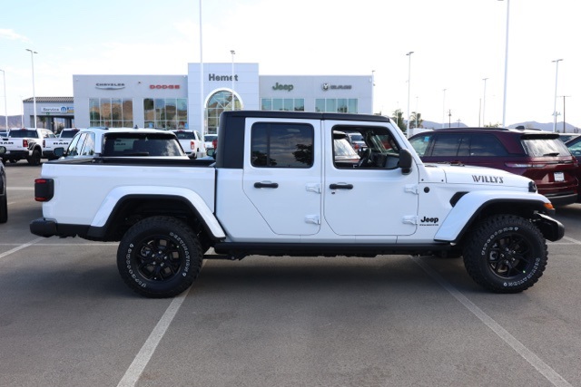 New 2025 Bright White Clear-Coat Exterior Paint Jeep Willys image 2