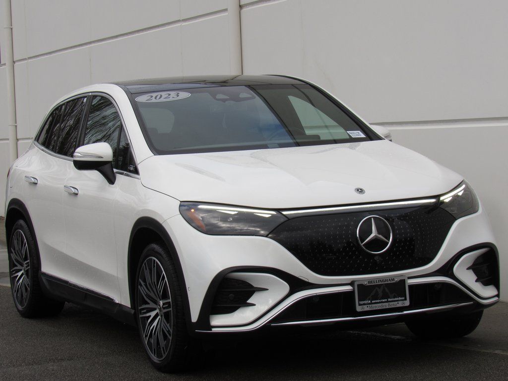 Certified 2023 Mercedes-Benz EQE SUV Base with VIN 4JGGM2CB6PA005179 for sale in Bellingham, WA