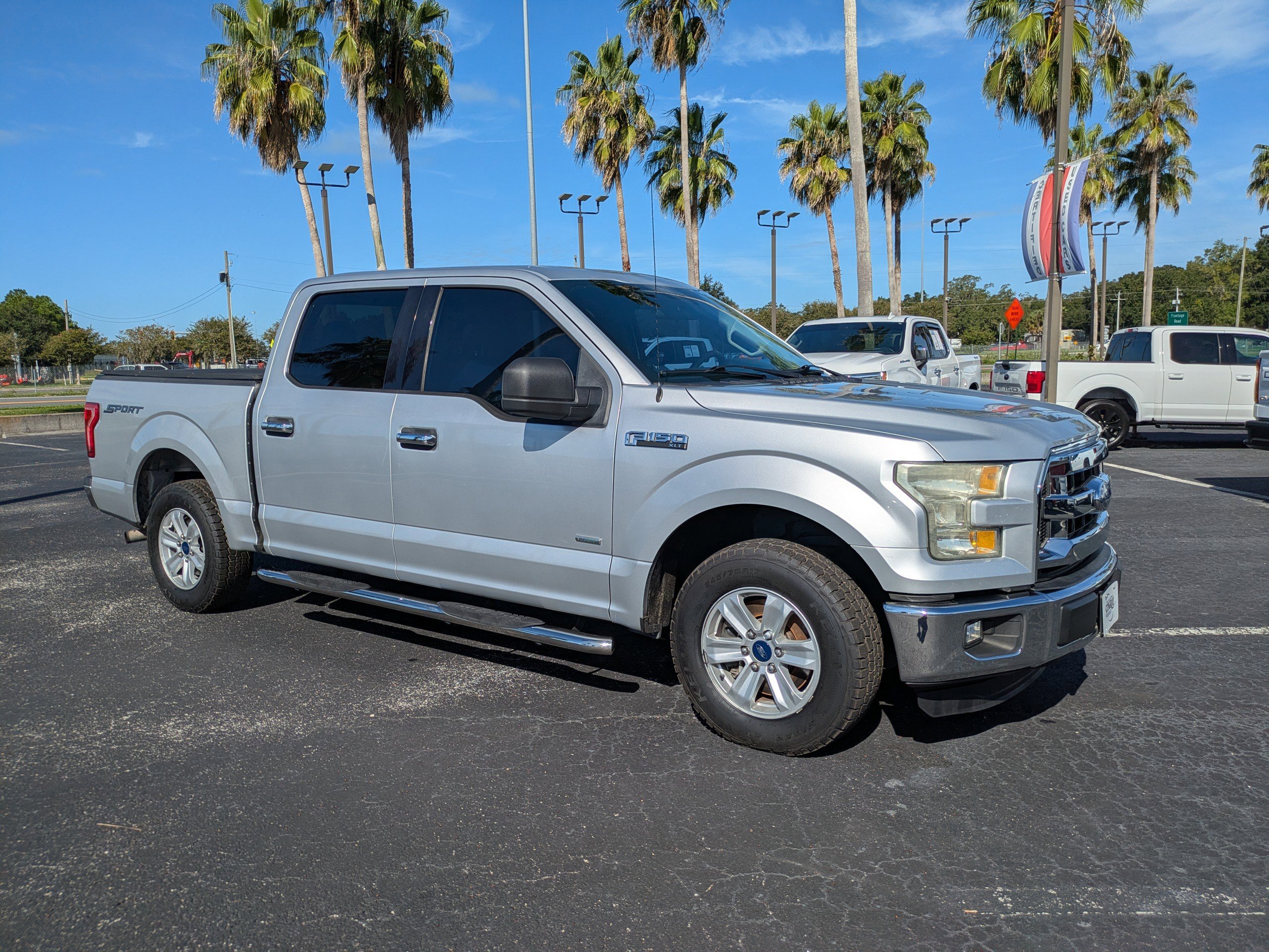 Used 2016 Ford F-150 XLT with VIN 1FTEW1CP7GFD34259 for sale in Plant City, FL