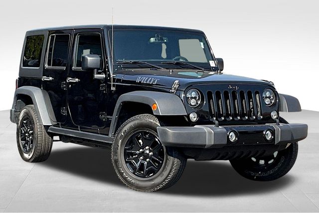 2017 Jeep Wrangler Unlimited Willys Wheeler