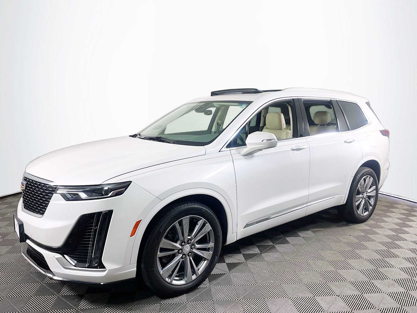 Certified Used 2023 Crystal White Tricoat Cadillac Premium Luxury image 1