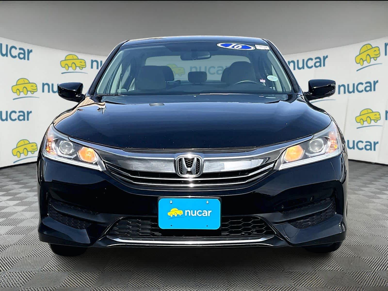 Used 2016 Honda Accord LX with VIN 1HGCR2F39GA171660 for sale in Norwood, MA