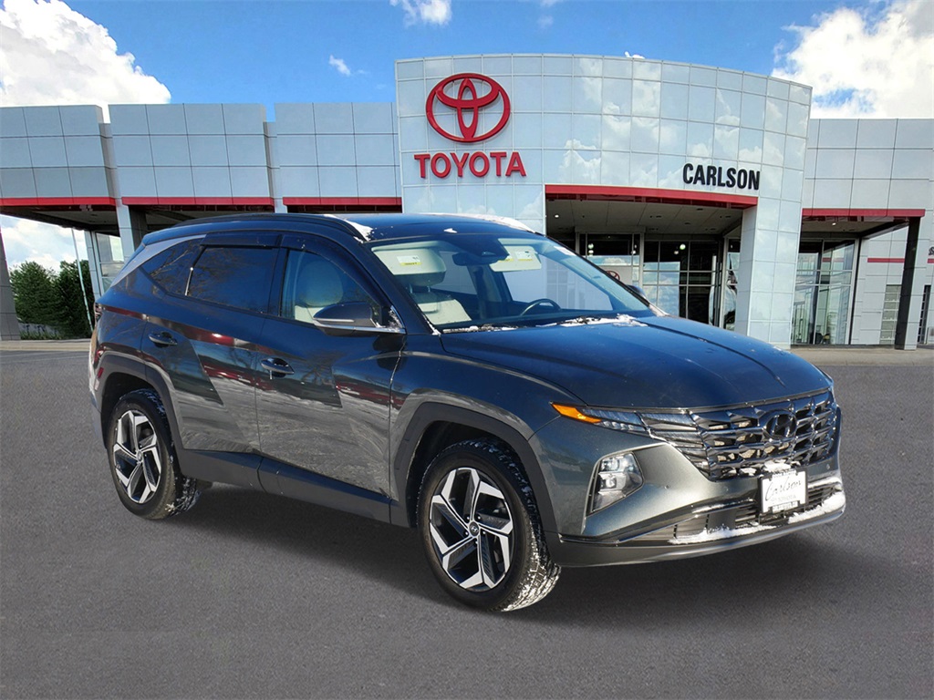 Used 2023 Hyundai Tucson Limited with VIN 5NMJECAE8PH161384 for sale in Minneapolis, Minnesota