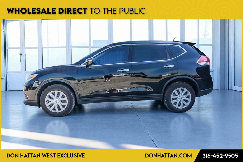 Used 2015 Nissan Rogue S with VIN KNMAT2MV6FP511399 for sale in Augusta, KS