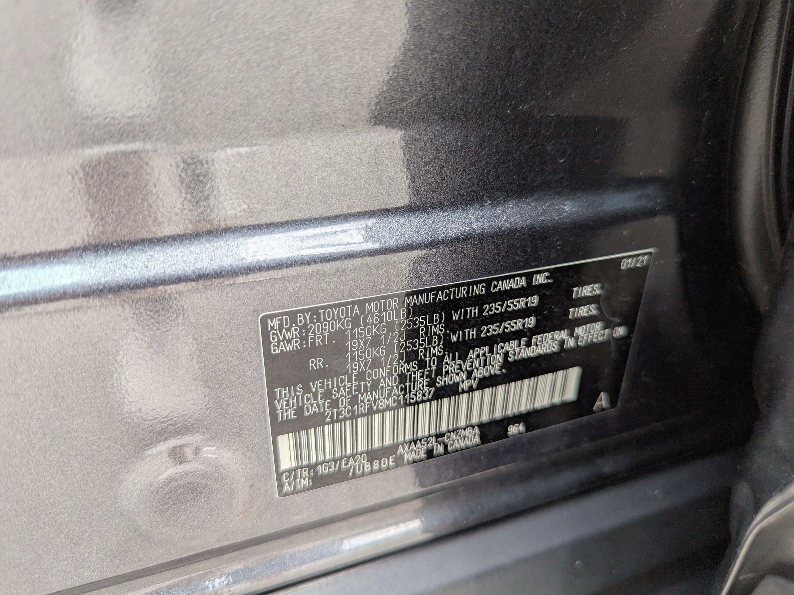 2021 Toyota RAV4 XLE Premium photo 30