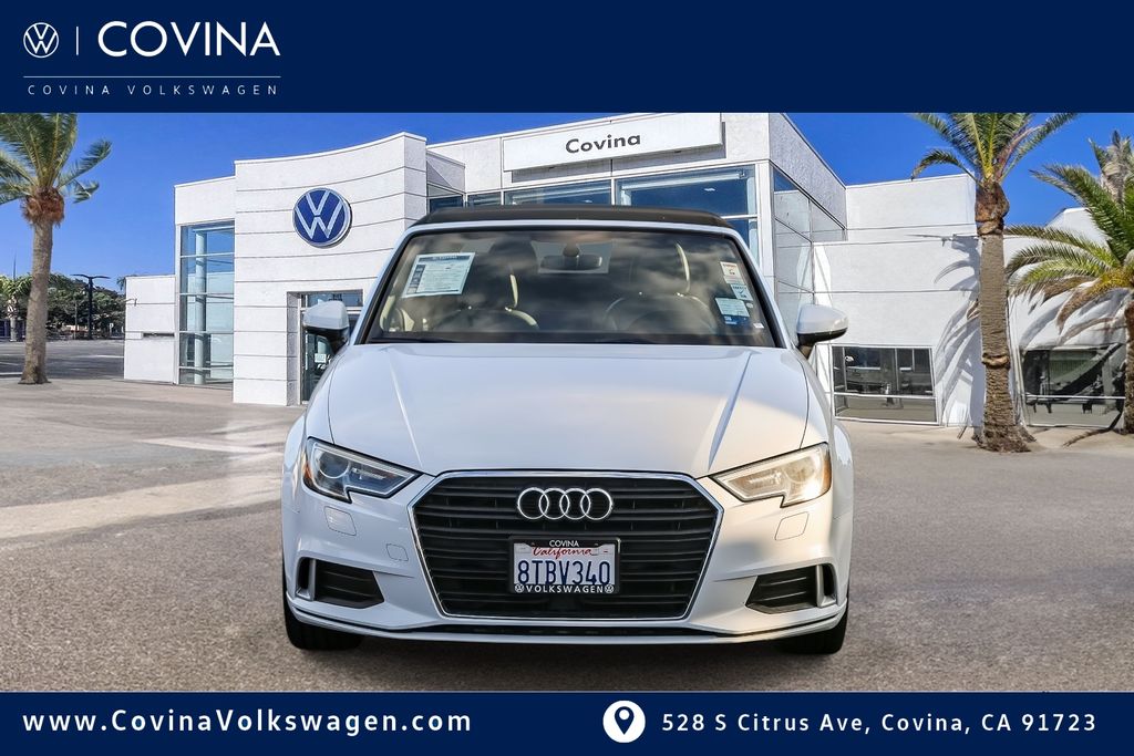 Used 2017 Audi A3 Cabriolet Premium with VIN WAU6ULFF4H1030441 for sale in Covina, CA