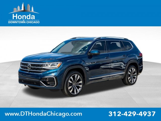 Pre-Owned 2022 Volkswagen Atlas 3.6L V6 SEL Premium R-Line 4D