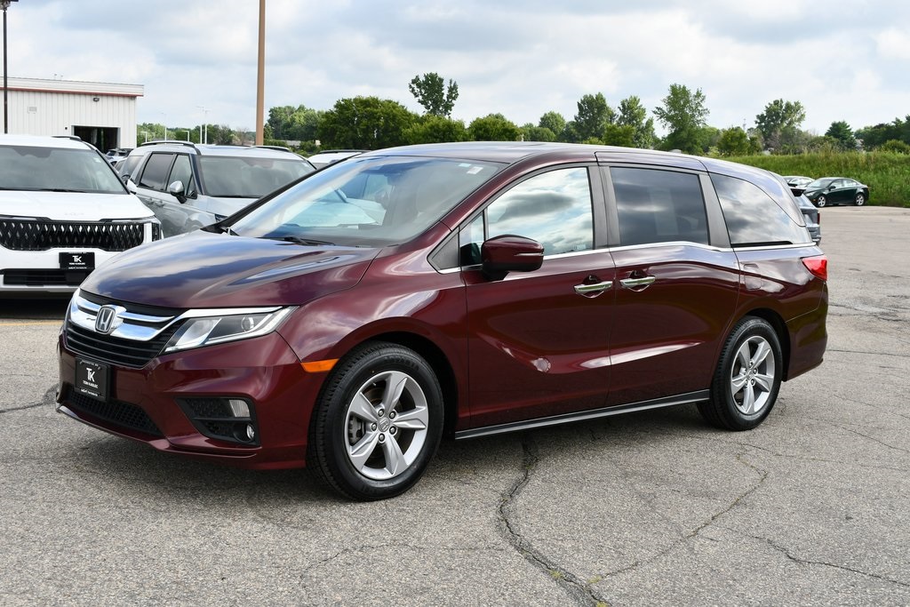 Used 2019 Honda Odyssey EX-L with VIN 5FNRL6H7XKB121920 for sale in Rochester, Minnesota