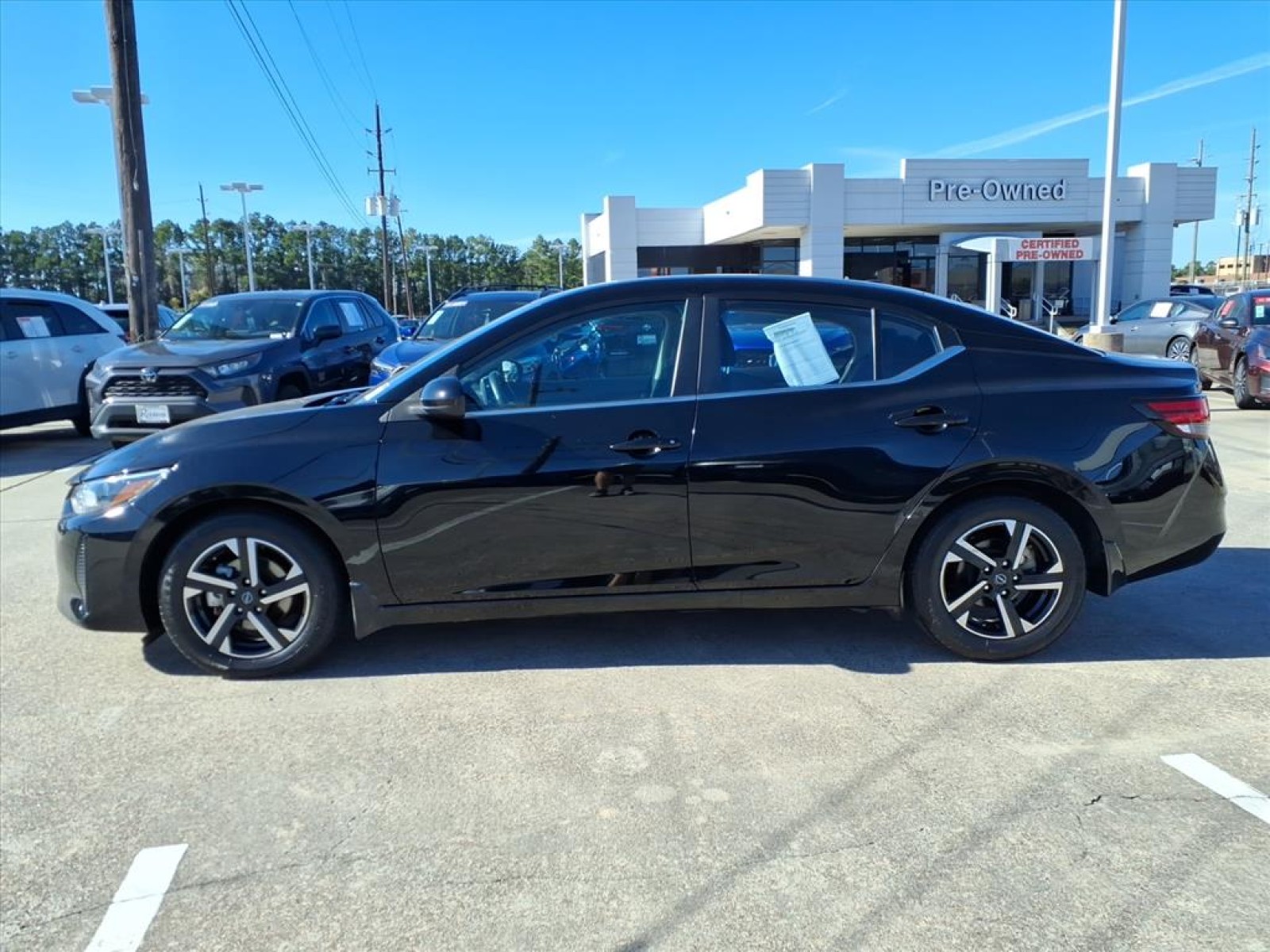 2024 Nissan Sentra SV Black at Robbins Nissan
