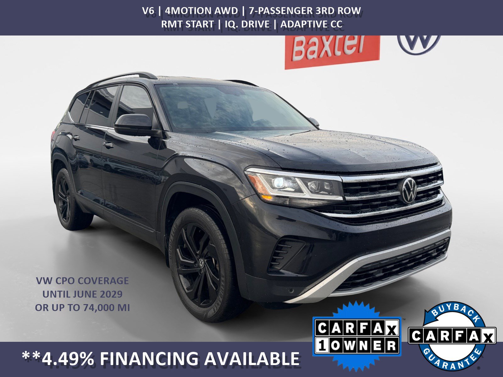 2023 Volkswagen Atlas SE w/Tech's photo