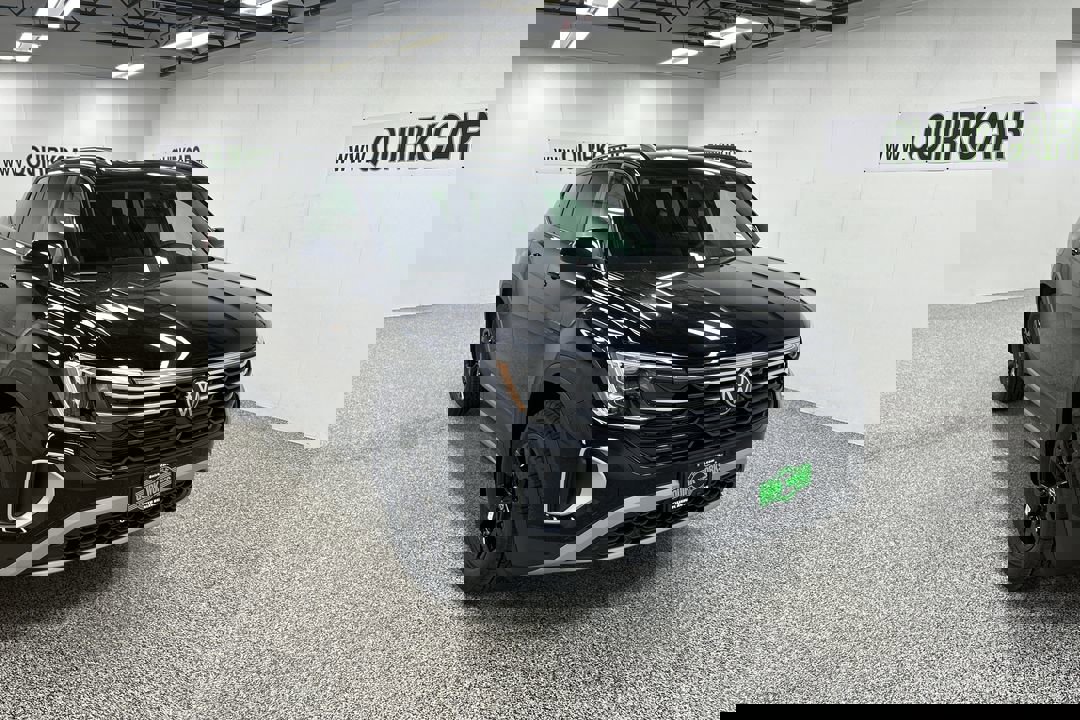 New 2025 Deep Black Pearl Volkswagen 2.0T Peak Edition image 1