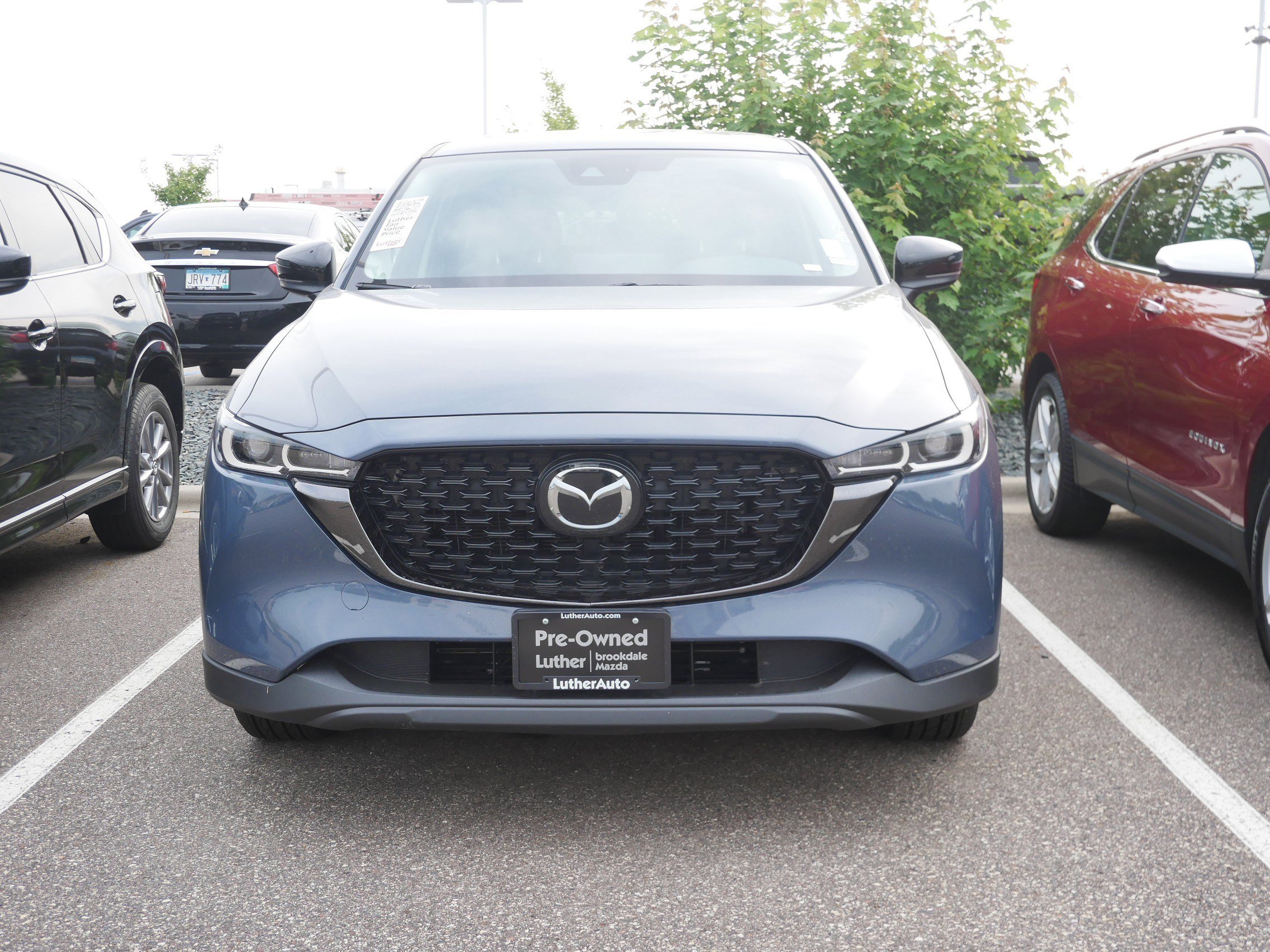 Used 2024 Mazda CX-5 S Carbon Edition with VIN JM3KFBCLXR0505427 for sale in Brooklyn Center, Minnesota