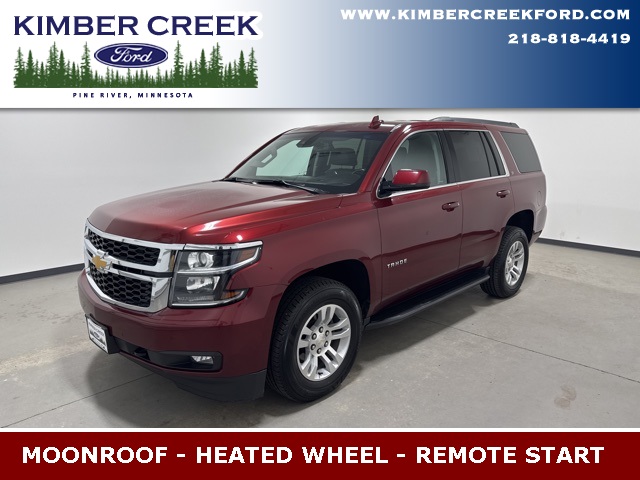 Used 2019 Chevrolet Tahoe LT with VIN 1GNSKBKC8KR280004 for sale in Pine River, Minnesota