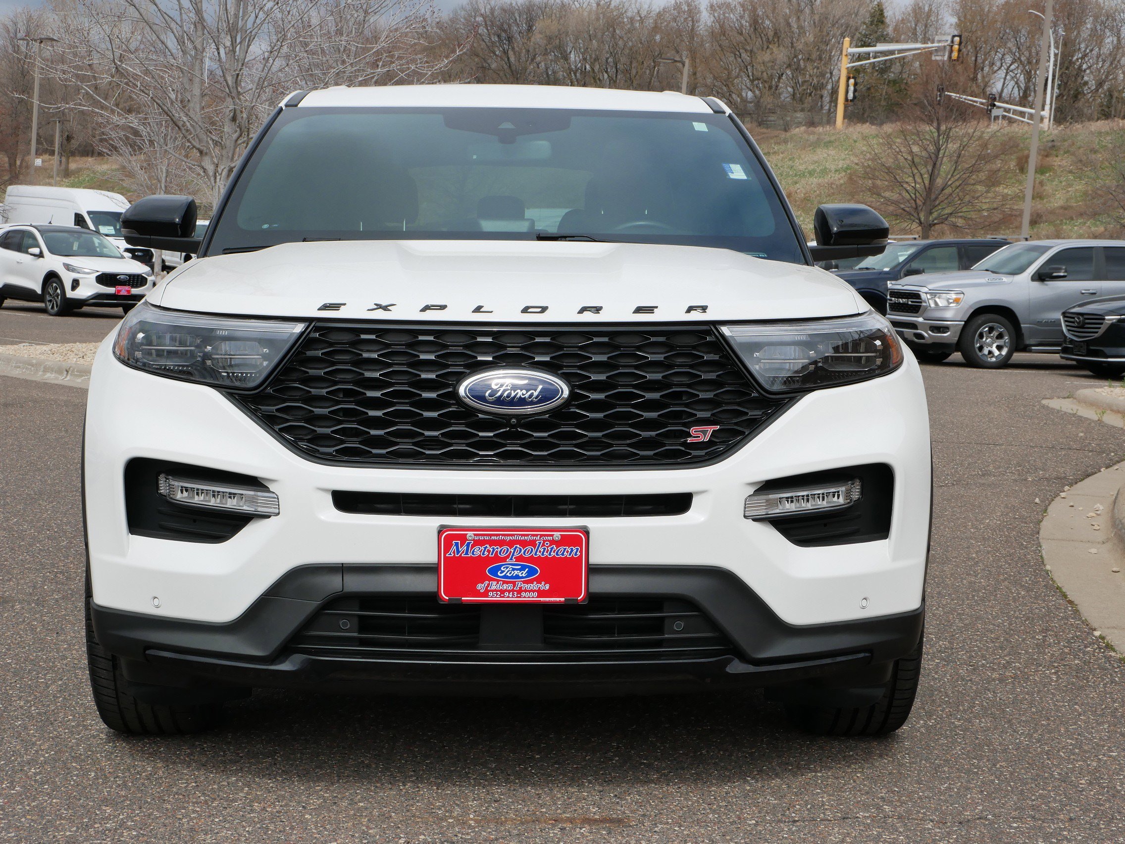 Certified 2021 Ford Explorer ST with VIN 1FM5K8GC3MGA44176 for sale in Eden Prairie, Minnesota