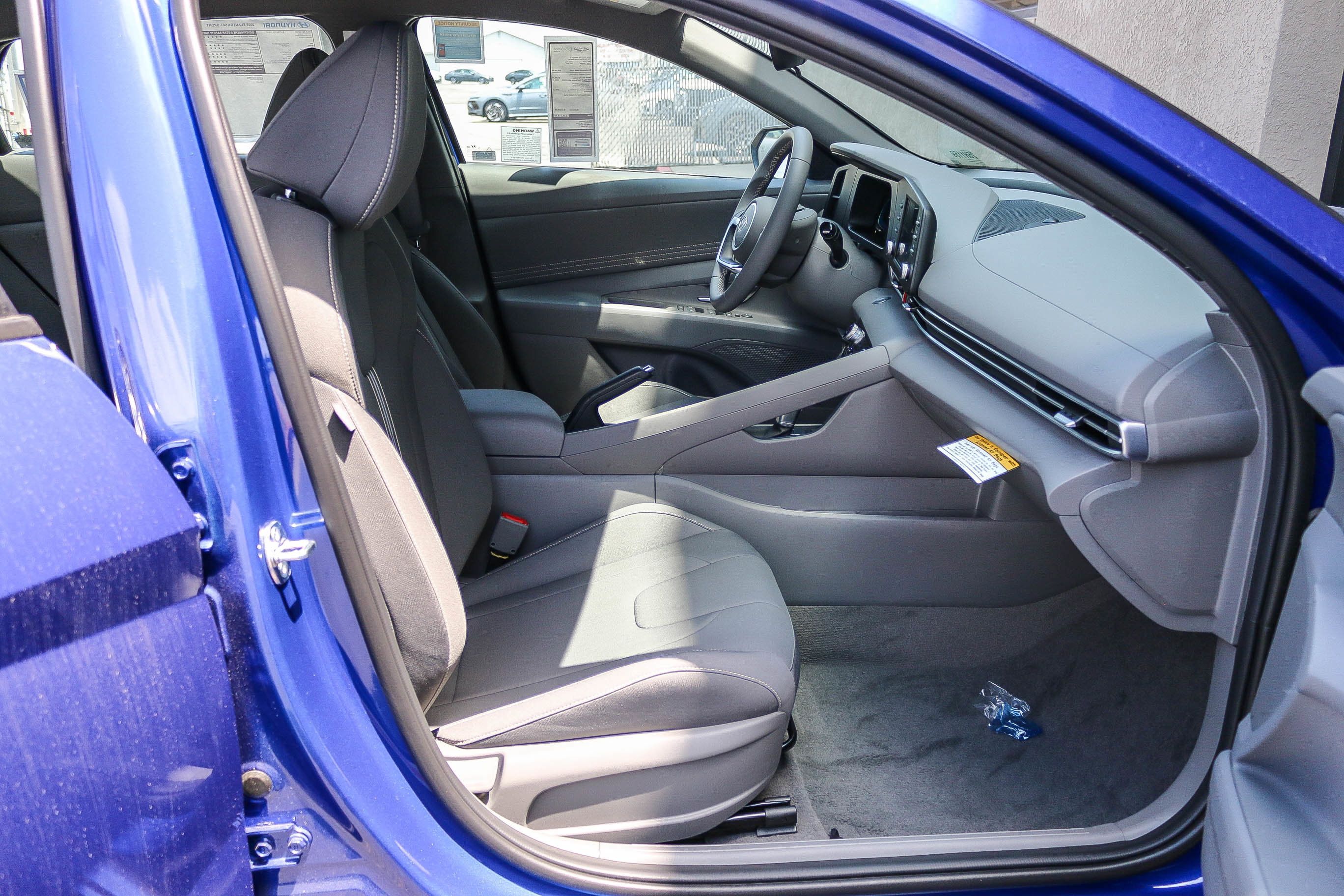 New 2025 Intense Blue Hyundai SEL Sport image 16