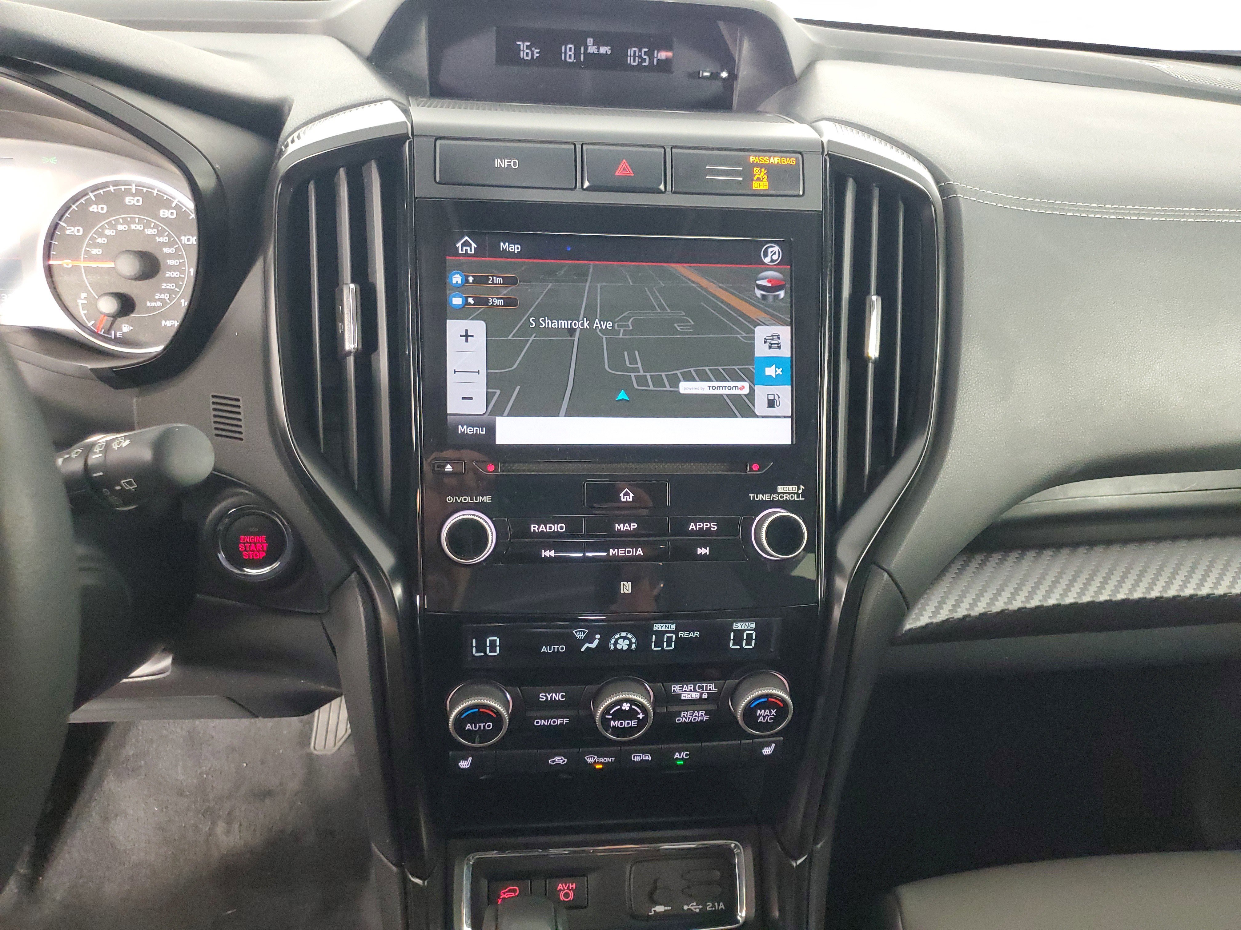 Used 2022 Crystal Black Silica Subaru Onyx Edition image 16