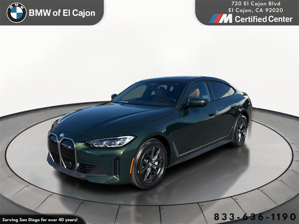 Certified 2023 BMW i4 Base with VIN WBY43AW06PFP46108 for sale in El Cajon, CA