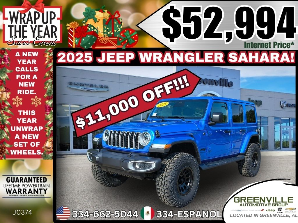 2025 Jeep Wrangler 4-Door Sahara's photo