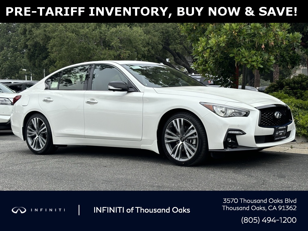 New 2024 MAJESTIC WHITE INFINITI SENSORY RWD image 1