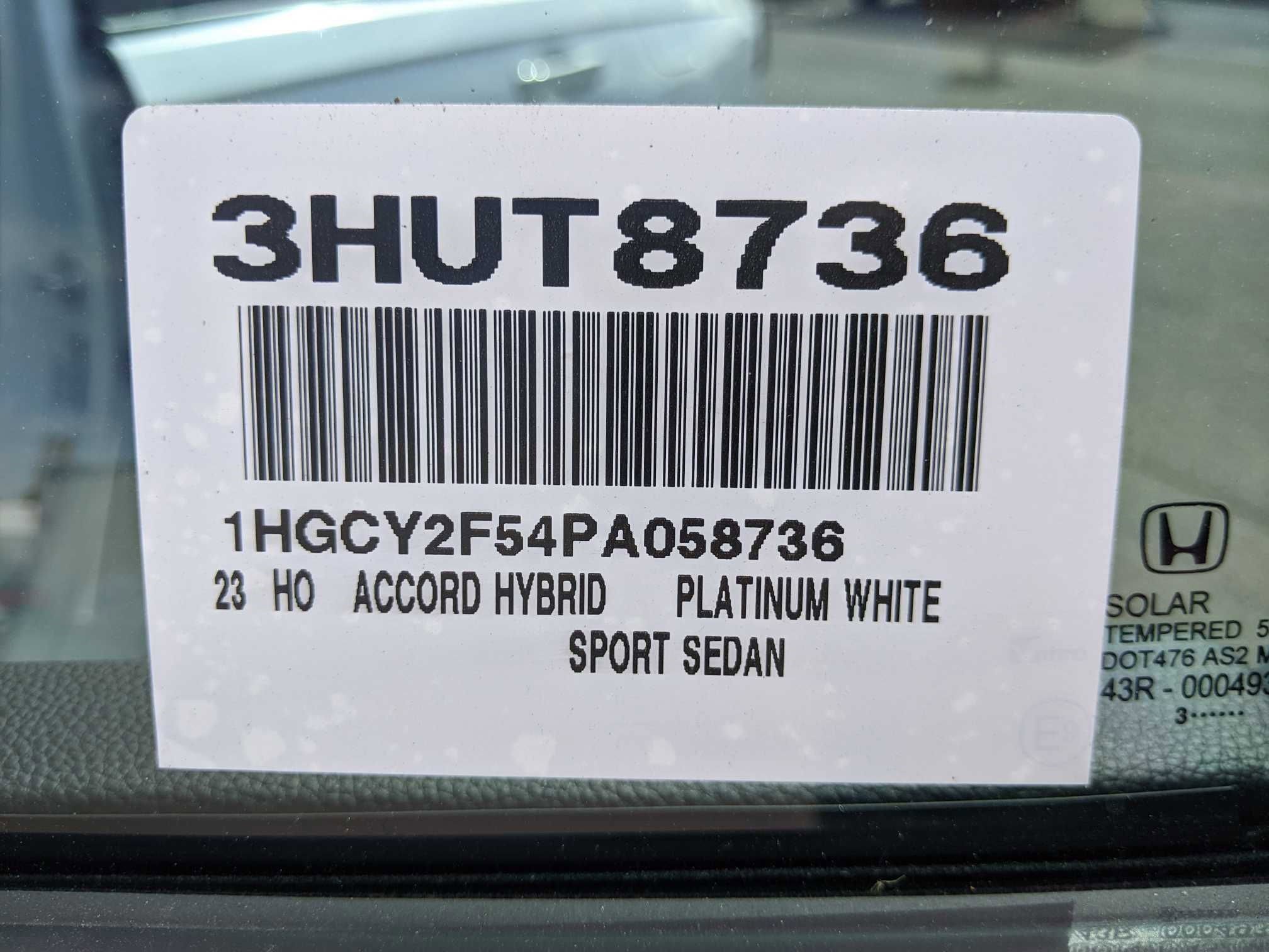 2023 Honda Accord Hybrid Sport photo 27