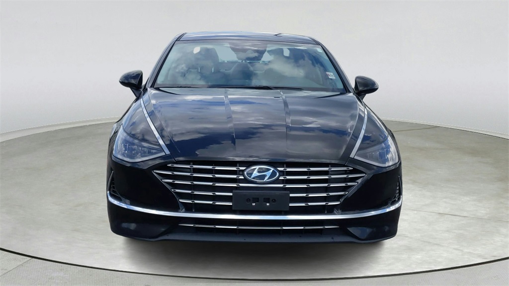 2021 Hyundai Sonata Hybrid Blue photo 2